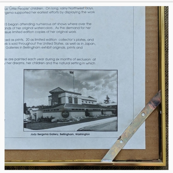 Jody Bergsma Limited Edition Watercolor Painting - Picture 8 of 8